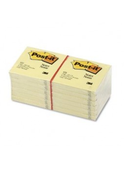 Business Source 36617 Pop-up Adhesive Note, 3" x 3", Yellow, Pack of 24